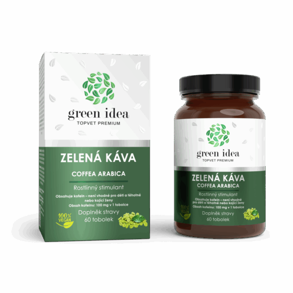 GREEN IDEA Zelená káva bylinný extrakt