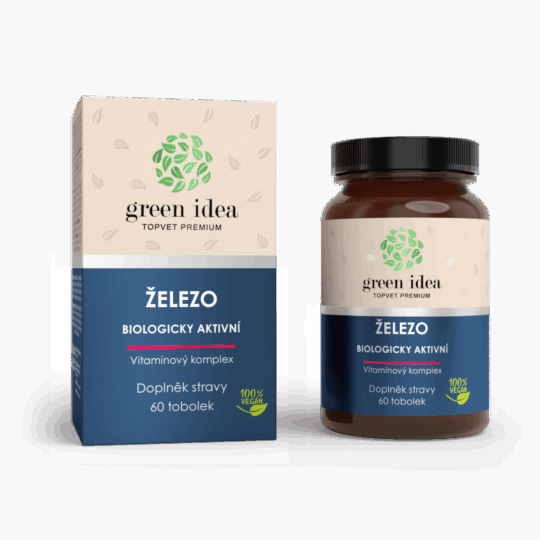 GREEN IDEA Železo – vitamínový komplex