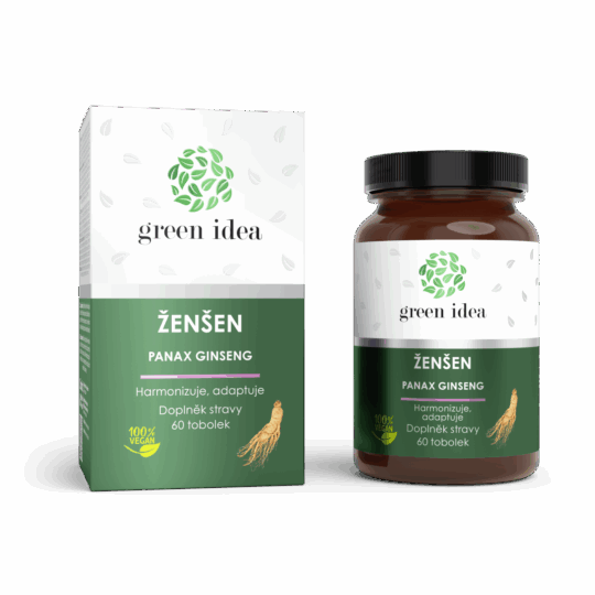 GREEN IDEA Ženšen bylinný extrakt