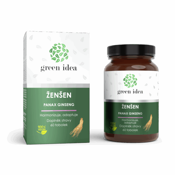 GREEN IDEA Ženšen bylinný extrakt
