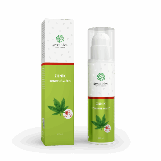 GREEN IDEA Žilník – konopné mléko 200 ml