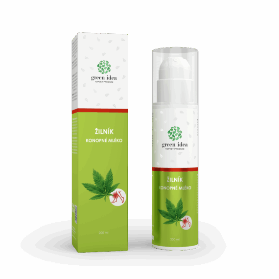 GREEN IDEA Žilník – konopné mléko 200 ml