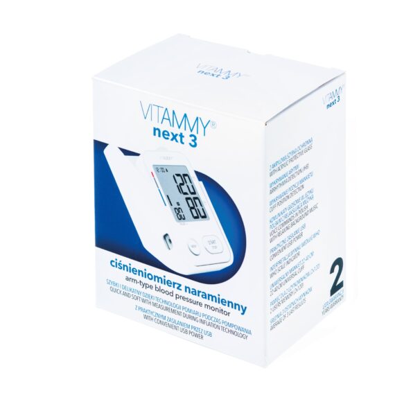 VITAMMY NEXT 3 + VITAMMY POWER C, Dračeková sada Ramenný tlakomer + adaptér