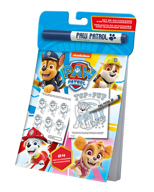 Kids Euroswan Kreatívna súprava s magickou fixkou, Paw Patrol