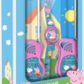 Kids Euroswan Vysielačka s digitálnymi hodinkami, Peppa Pig