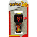 Kids Euroswan Digitálne LED hodinky, Pokemon, čierne
