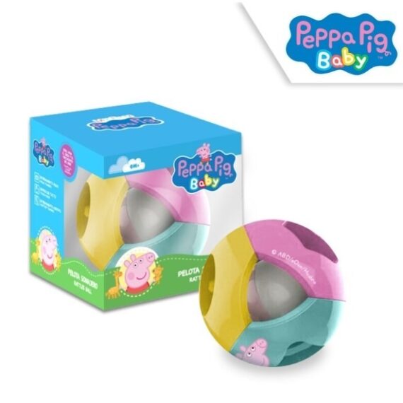 Kids Euroswan Hrkajúca loptička, Peppa Pig