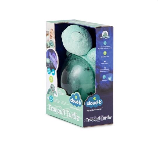 Cloud b ®Tranquil Turtle™ – Nočné svetielko – Korytnačka, zelená