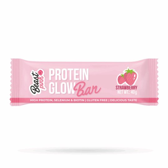 Protein GlowBar – BeastPink jahoda 40 g