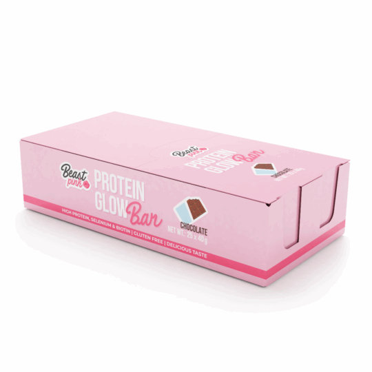 Protein GlowBar – BeastPink čokoláda 25 x 40 g