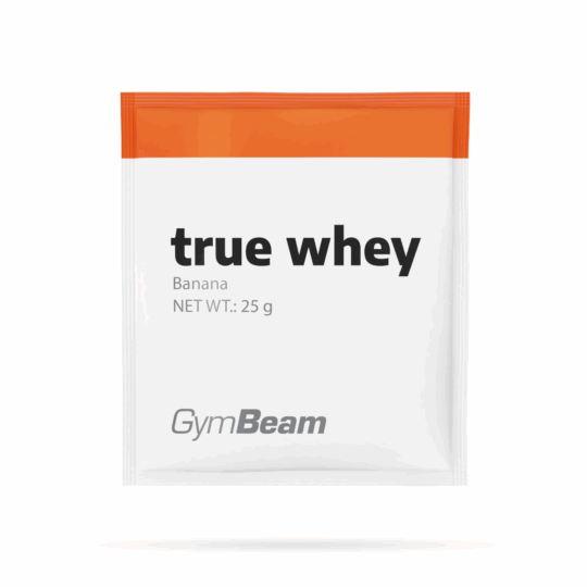 Vzorka True Whey – GymBeam violet 25 g