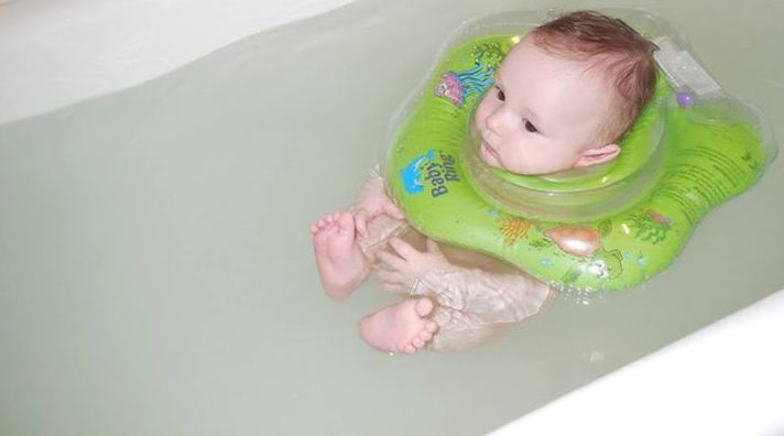 BABY RING Kruh na kúpanie 0-24 m – zelený