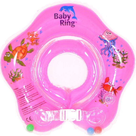 BABY RING Kruh na kúpanie 3-36 m – ružový