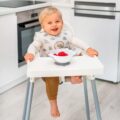 BABYONO Podbradník umývateľný Tuleň 24m+, 33×40 cm
