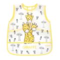 BABYONO Podbradník umývateľný žltý 12m+, 30×35 cm