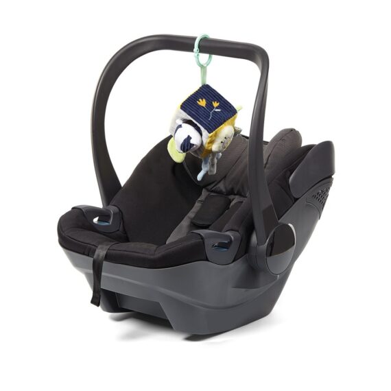 BABYONO Hračka edukačná kocka na C krúžku Woodland, 0m+