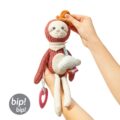 BABYONO Hračka edukačná závesná s hryzačkou leňochod Leon 0m+