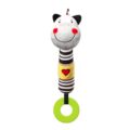 BABYONO Hračka pískacia s hryzačkou C-MORE zebra Zack