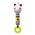 BABYONO Hračka pískacia s hryzačkou C-MORE zebra Zack