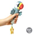 BABYONO Hračka pískacia s hryzačkou tukan Titi, 3m+
