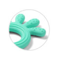 BABYONO Hryzačka silikónová Octopus mint