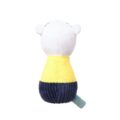 BABYONO Kolky plyšove jazvec Edmund set 4 ks, 3m+
