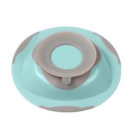 BABYONO Tanier s prísavkou mint 6m+