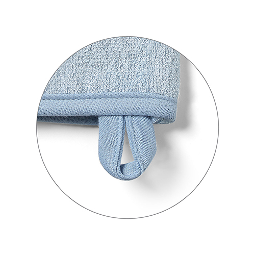 BABYONO Žinka na umývanie bambusová – blue 25×12 cm