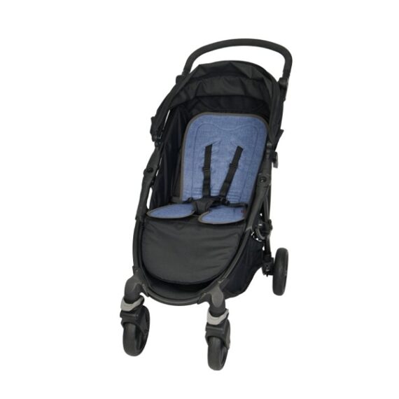 BÉBÉFOLIE Chladiaca podložka pre športový kočík – Denim