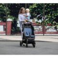 BÉBÉFOLIE Chladiaca podložka pre športový kočík – Denim