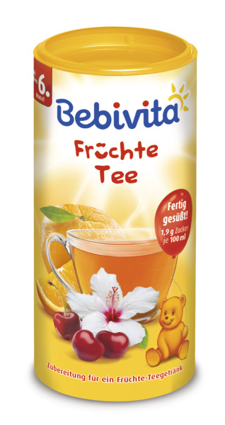 BEBIVITA Ovocný čaj – instantný 200 g