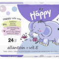 BELLA HAPPY BABY Vlhčené obrúsky s vitamínom E 24 ks