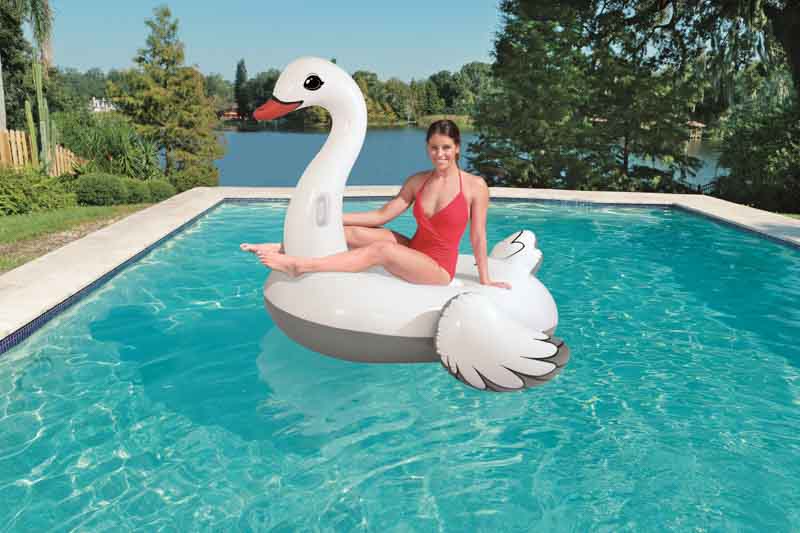 BESTWAY Labuť nafukovacia Maxi 196×174 cm