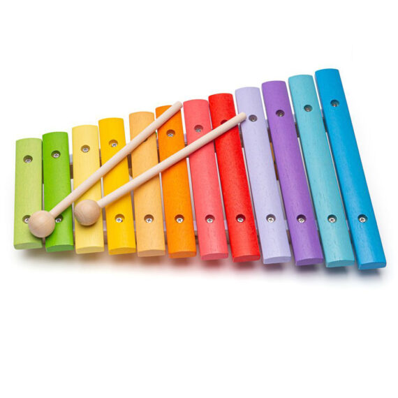 BIGJIGS TOYS Xylofón drevený