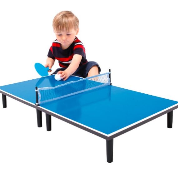BINO Tenis stolný, modrý