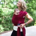 BOBA Nosič detí / šatka Wrap Prints – Sangria