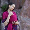 BOBA Nosič detí / šatka Wrap Prints – Sangria