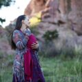 BOBA Nosič detí / šatka Wrap Prints – Sangria