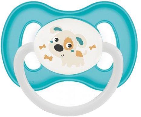 CANPOL BABIES Cumlík kaučukový čerešnička 0-6m Bunny & Company – tyrkysová