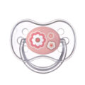 CANPOL BABIES Cumlík silikónový symetrický 6-18m Newborn Baby – ružová