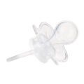 CANPOL BABIES Cumlík silikónový čerešnička 6-18m Newborn Baby – biela
