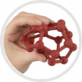 CANPOL BABIES Hryzačka senzorická silikónová Geometric