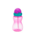 CANPOL BABIES Fľaša športová so slamkou malá 270ml – ružová