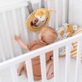 CANPOL BABIES Maznáčik hebký so zrkadielkom do auta Mouse