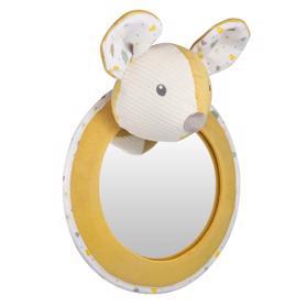 CANPOL BABIES Maznáčik hebký so zrkadielkom do auta Mouse