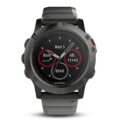 Garmin fénix 5X Sapphire, Grey,Metal band