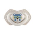 CANPOL BABIES Set symetrických silikónových cumlíkov 0-6m Bonjour Paris modrý