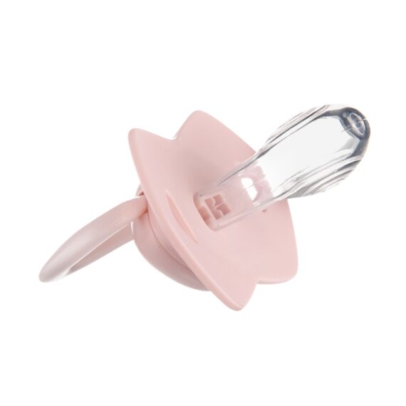CANPOL BABIES Set symetrických silikónových cumlíkov 0-6m Bonjour Paris ružový