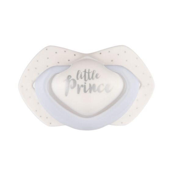 CANPOL BABIES Set symetrických silikónových cumlíkov 0-6m Royal baby modrý