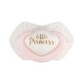 CANPOL BABIES Set symetrických silikónových cumlíkov 0-6m Royal baby ružový